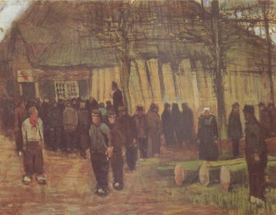 Vincent Van Gogh A Wood Auction (nn04) France oil painting art